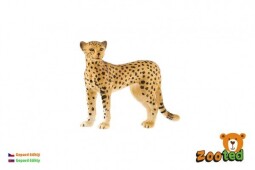 Zooted Gepard štíhlý plast 8cm